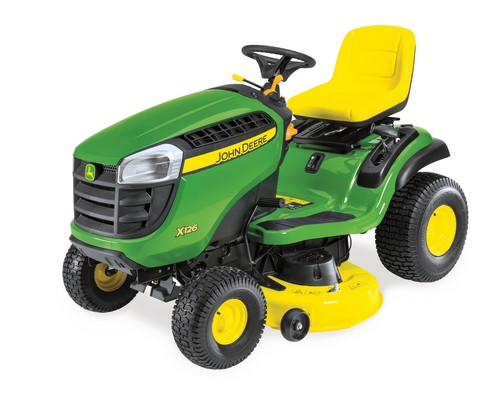 Tondeuse autoportée bac ramassage 300 litres largeur coupe 92cm